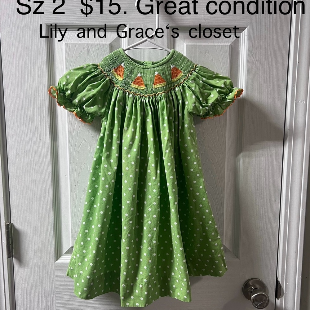 Practically new girls Boutique dress by Lily and Grace size 2.